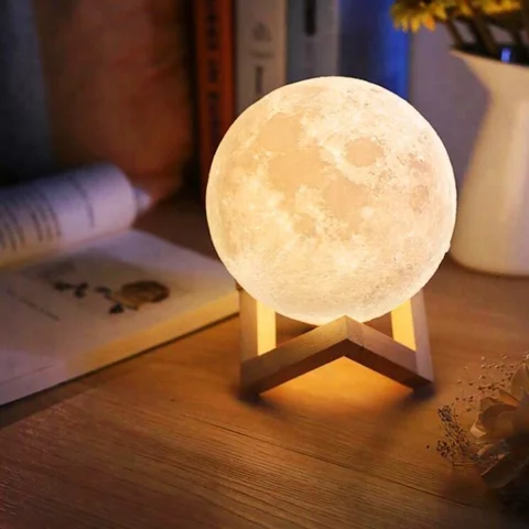 Remote Adjustable, Touch Adjustable, 16 Colour LED Moon Light